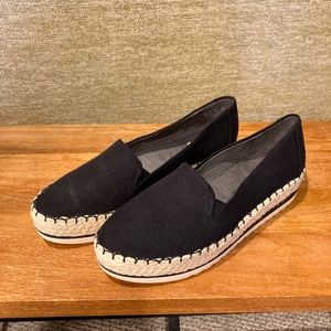 Doctor Scholl’s black wedge espadrilles 9.5
